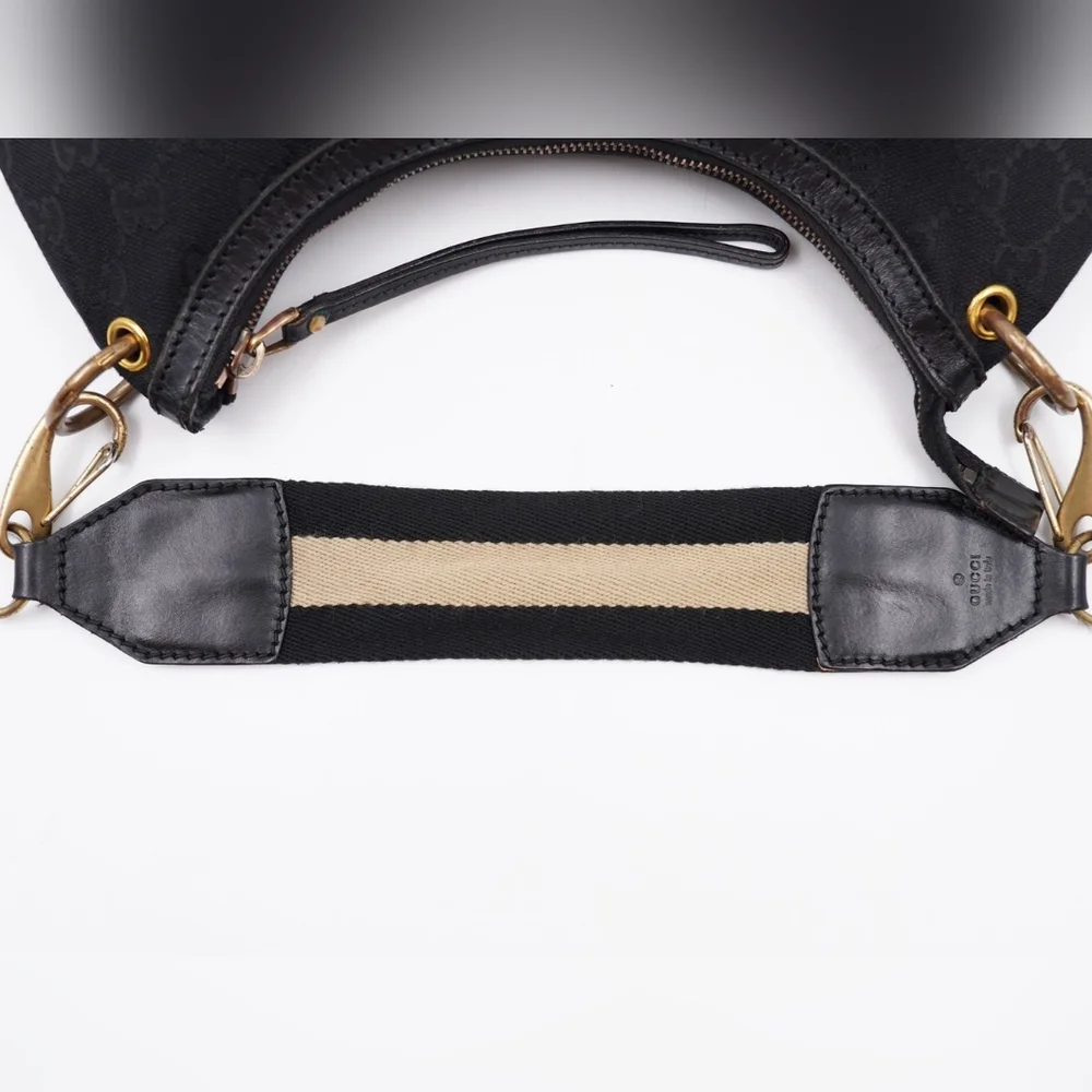Gucci Black Hobo Bag